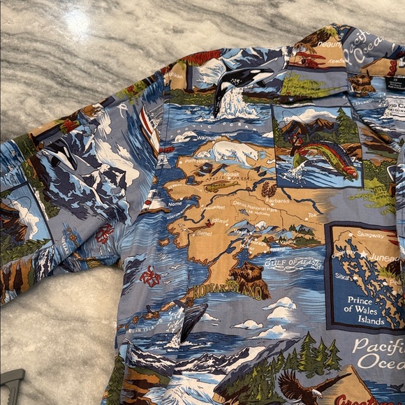 Men's Alaska short sleeve button down - Picture 4 of 5